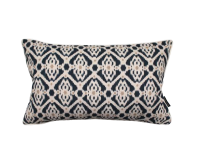 Povlak s paspulí- MARBELA INK 80 blau- 30x50cm