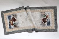 Obrus gobelínový- PES A SOB V ZIME, 37 x 98 cm