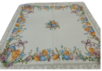 Obrus gobelínový- Veľkonočné kuriatka a vajcia*