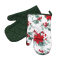 Rukavice do kuchyne zelené- VIANOČNÁ HVIEZDA*