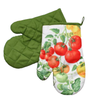 Rukavice do kuchyně zelené - RAJSKÁ JABLÍČKA*