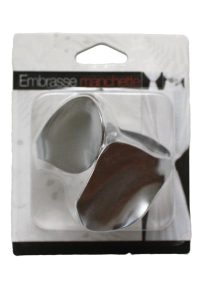 Náramek- kovový držák, 24011- stříbrný