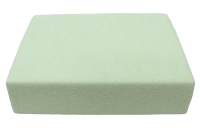 Froté napínacie prestieradlo do kočíka 40x80cm- zelené svetlé