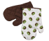 Rukavice do kuchyně hnědé - KIWI