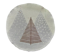 Obrus gobelínový, prestieranie - STROMČEKY, Ø 23 cm*