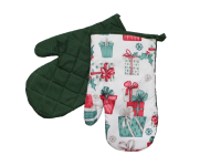Rukavice do kuchyně zelené- VÁNOČNÍ DÁRKY*
