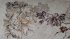 Ubrus gobelínový- KVĚTY hnědo- bílé, přírodní podklad- 37 x 98 cm - Rozměr: 40 x 100 cm (tolerance rozměru dle  výrobce +/- 3cm)