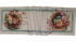 Ubrus gobelínový- VELIKONOČNÍ ZAJÍČCI, okraj s ornamenty, 43x138 cm - Rozměr: 45 x 140 cm (tolerance rozměru dle  výrobce +/- 3cm)
