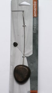 Magnet- SLZA čierno- zlatá patina