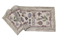 Obrus gobelínový- LEVANDULE, mix vzorov*