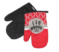 Rukavice do kuchyně červené - KITCHEN