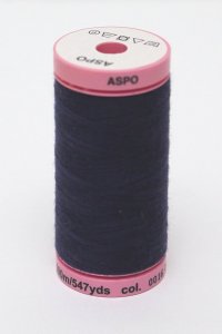 Nit ASPO polyesterová- fialovo- modrá, návin 500 m