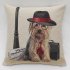 Povlak na vankúš, gobelínový- PES DIPLOMAT