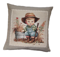 Povlak na vankúš, gobelínový- MALÝ ZÁHRADNÍK**