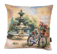 Povlak na polštář, gobelínový- RETRO-KOLO U KAŠNY