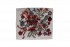 Obrus gobelínový, prestieranie- LIENKY V KVETOCH, 19x17 cm - Rozmer: 17 x 17 cm (tolerancia rozmeru podľa výrobca +/- 2cm)