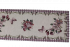 Ubrus gobelínový-  MOTÝL, okraj fialová kostka- 37 x 98 cm - Rozměr: 40 x 100 cm (tolerance rozměru dle  výrobce +/- 3cm)