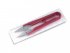 Nůžky cvakačky-  délka 10,5 cm s plastovou červenou rukojetí