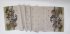 Obrus gobelínový- KVETENOVÁ ZÁHRADA, prírodný podklad, 43x138 cm - Rozmer: 45 x 140 cm (tolerancia rozmeru podľa výrobca +/- 3cm)