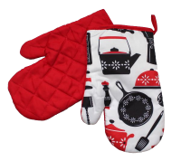 Rukavice do kuchyně červené - NÁDOBÍ*