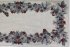 Ubrus gobelínový- PTÁČEK NA ZASNĚŽENÉ VĚTVIČCE, stříbrný lurex, 44x 98 cm* - Rozměr: 40 x 100 cm (tolerance rozměru dle  výrobce +/- 3cm)