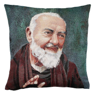 Povlak na vankúš, gobelínový- PATER PIO*