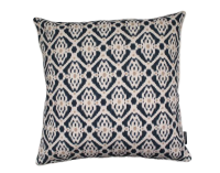 Povlak s paspulí- MARBELA INK 80 blau- 50x50cm