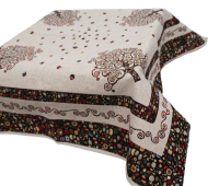 Ubrus gobelínový- ORNAMENTY, mozaikový okraj