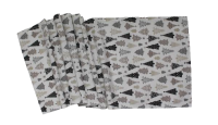Obrus ​​- VIANOČNÉ STROMKY 45x140 cm