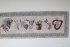 Obrus gobelínový- KOŠÍK S LEVANDULOU, okraj s ornamentmi 43x138 cm - Rozmer: 45 x 140 cm (tolerancia rozmeru podľa výrobca +/- 3cm)