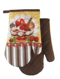 Rukavice do kuchyne hnedé - MUFFIN**