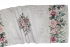 Obrus gobelínový- RUŽA, prírodný podklad 37 x 96 cm - Rozmer: 40 x 100 cm (tolerancia rozmeru podľa výrobca +/- 3cm)