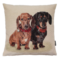 Povlak na vankúš, gobelínový- JAZEVČÍCI