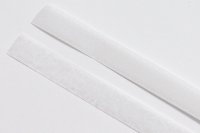 Suchý zips komplet bílý- dĺžka 20 cm